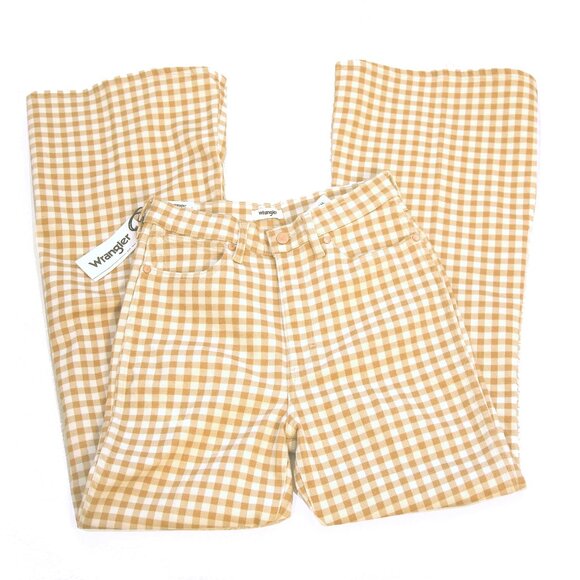 New Wranglers 29 Waist 32 Length Wanderer 622 High Rise Flare - Picture 9 of 9